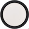 Westinghouse Fixture Ceiling LED Dimmable Flush-Mount 22W Color Temp Select 12In Black Finish White AcrylicShade 6133400 - alternate 3